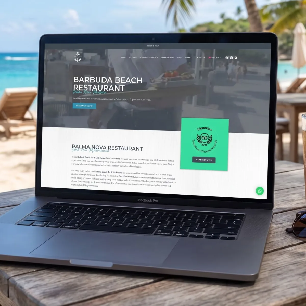 Barbuda Beach website by Jayco Digital
